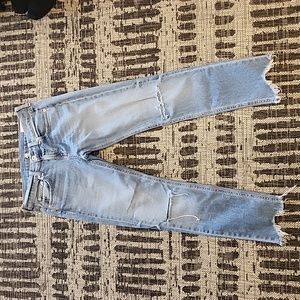 Rag & Bone jean capris destroyed sz 24